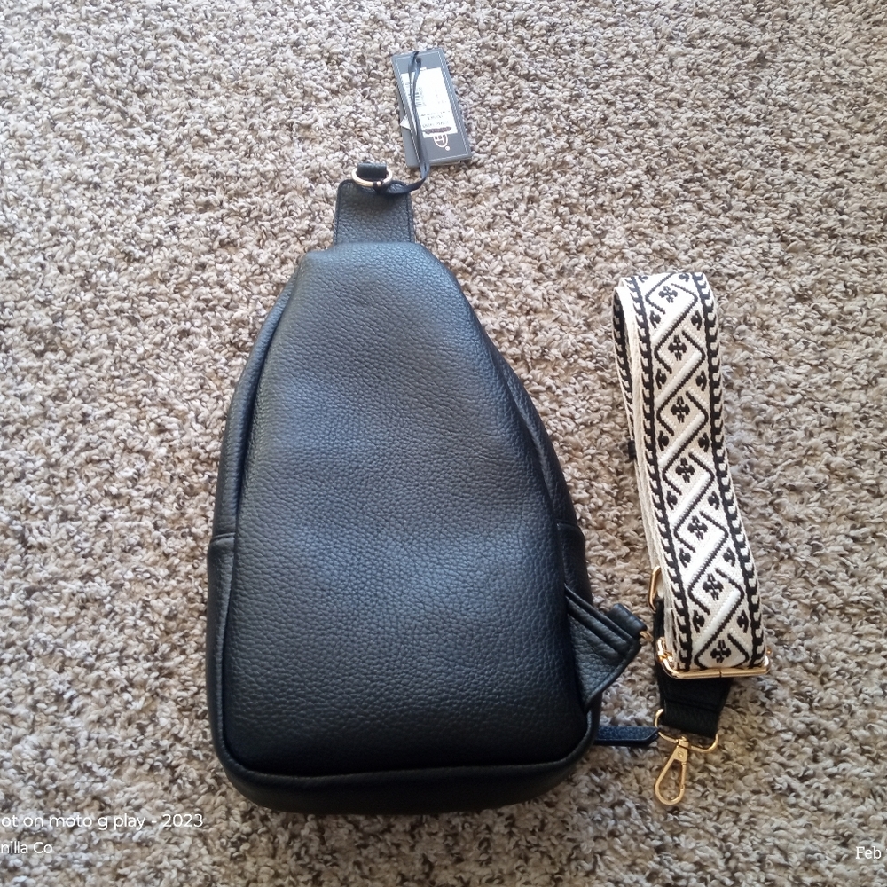 Women's Slingback Backpack Black Size Small - Picture 2 of 4